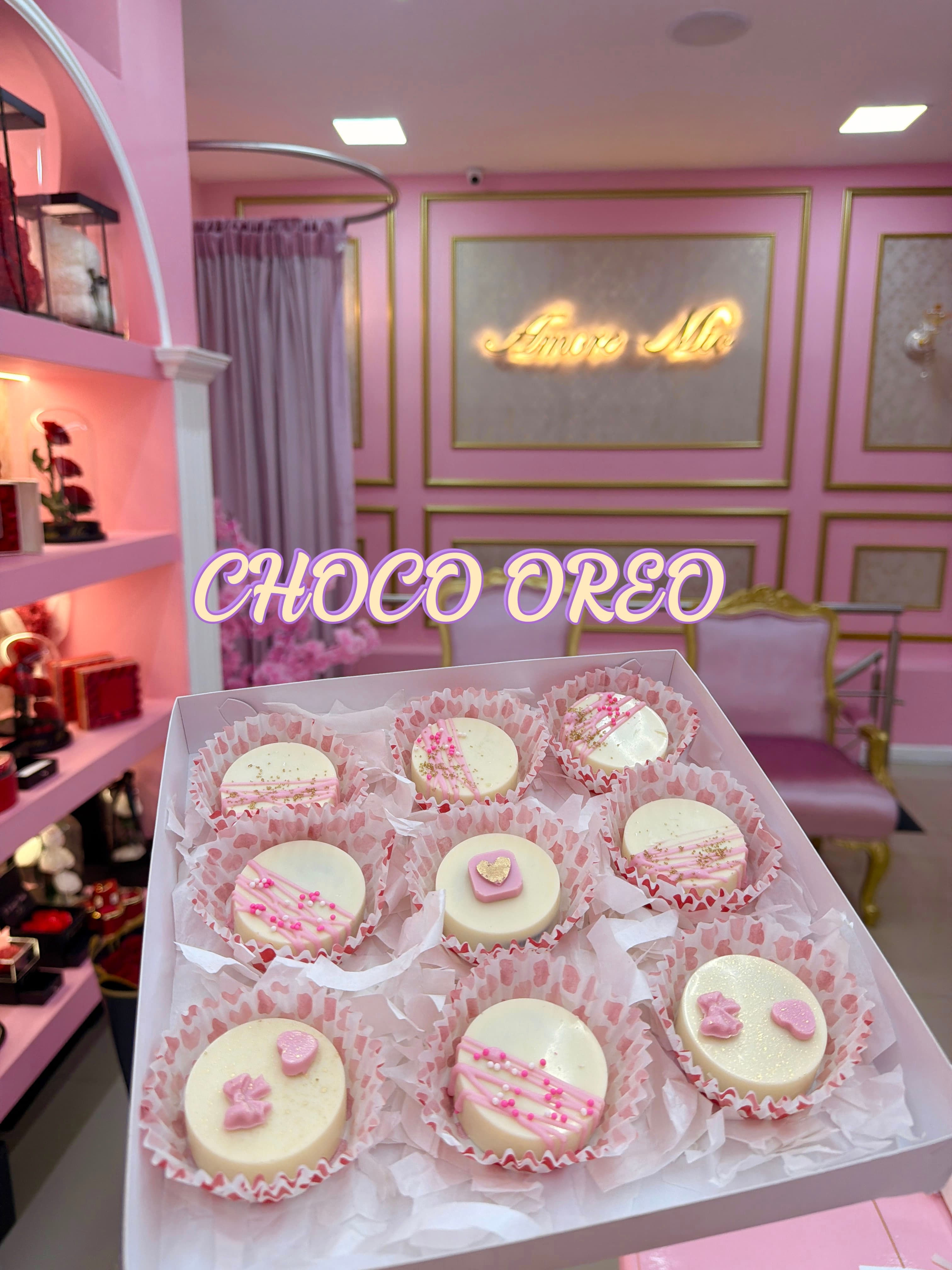 9 choco oreo diseño mujer