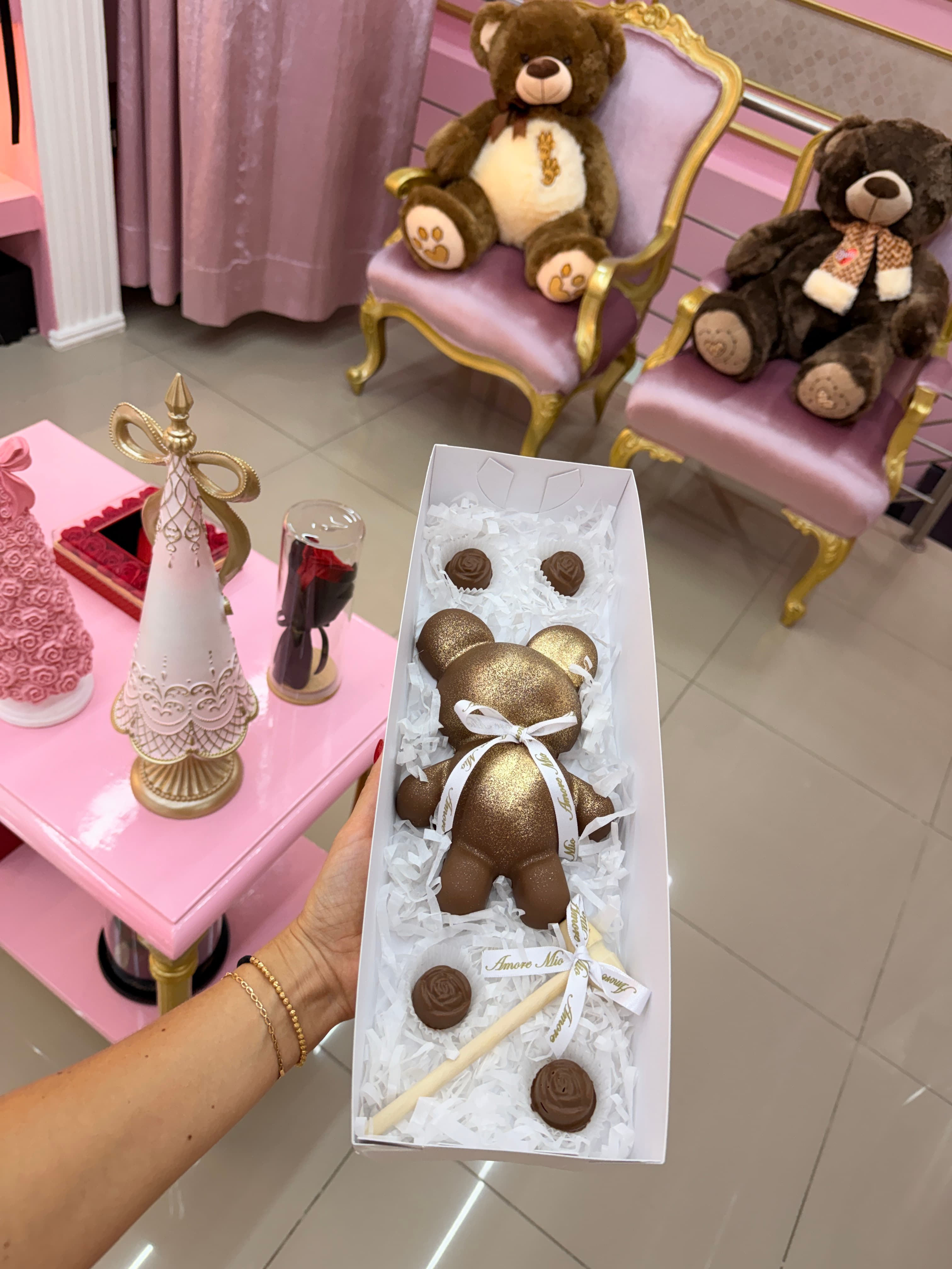 Oso de chocolate