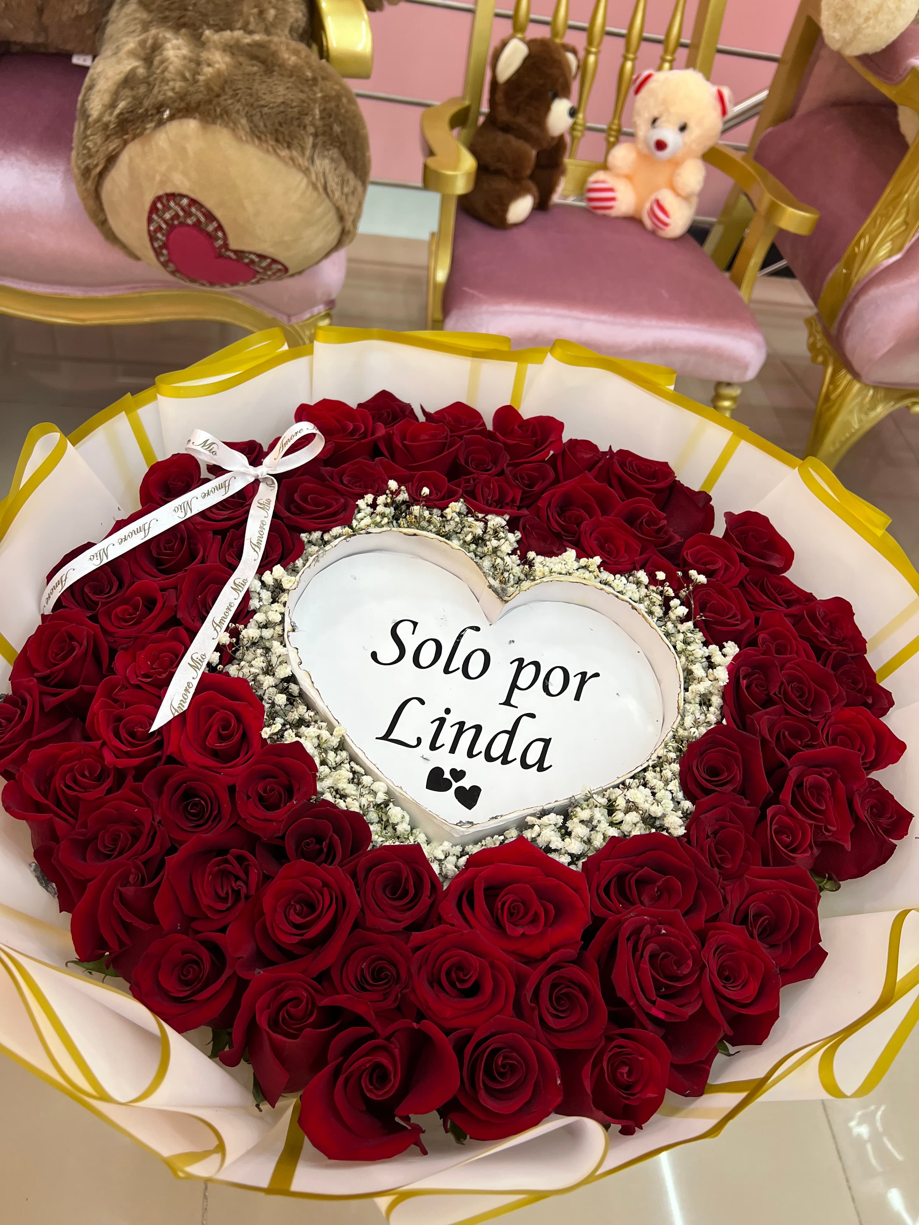 72 rosas experiencia en fuego