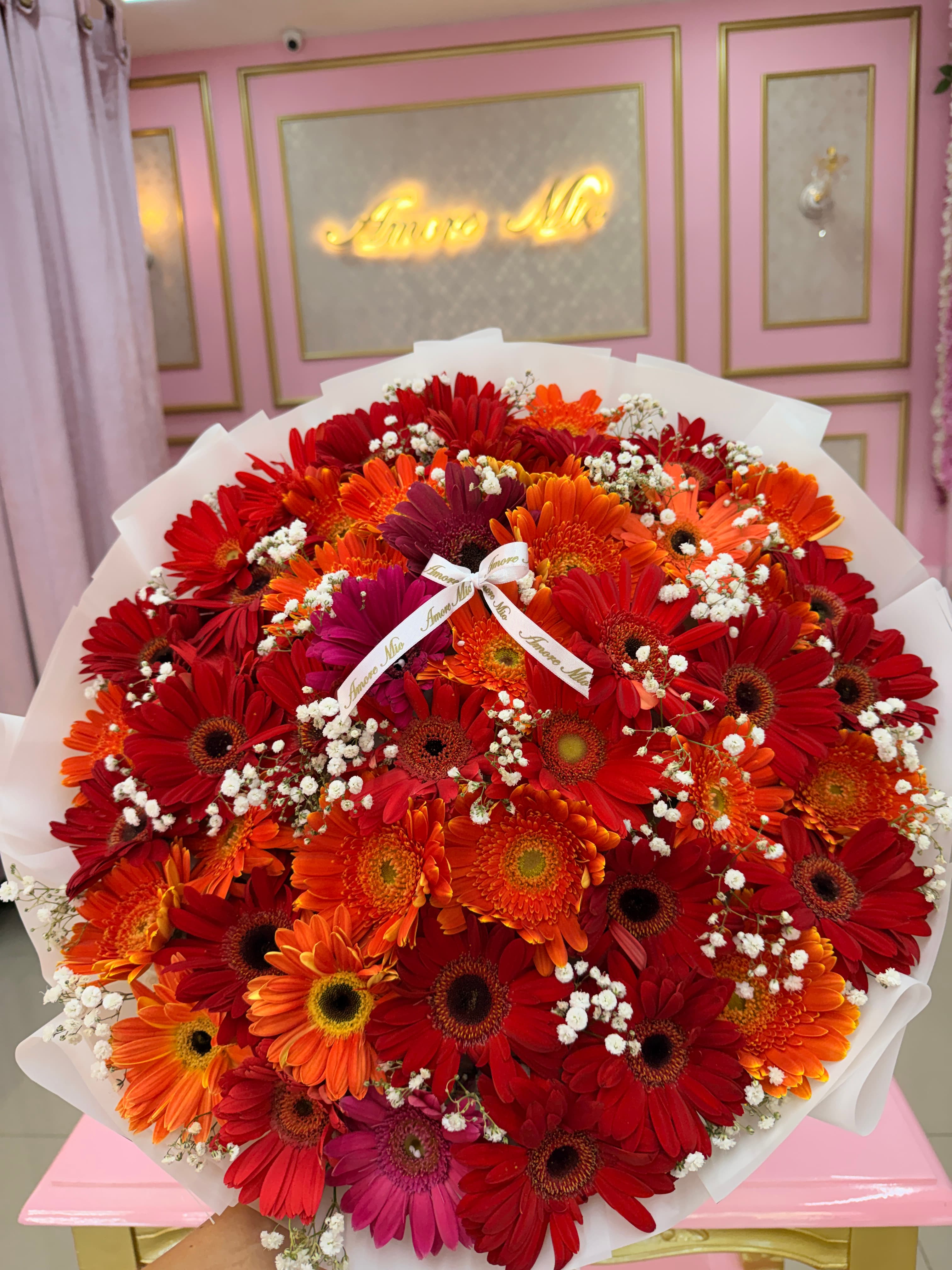 Bouquet de 40 gerberas